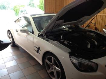 Chiptuning und Einbau von einem Cabrio Modul.